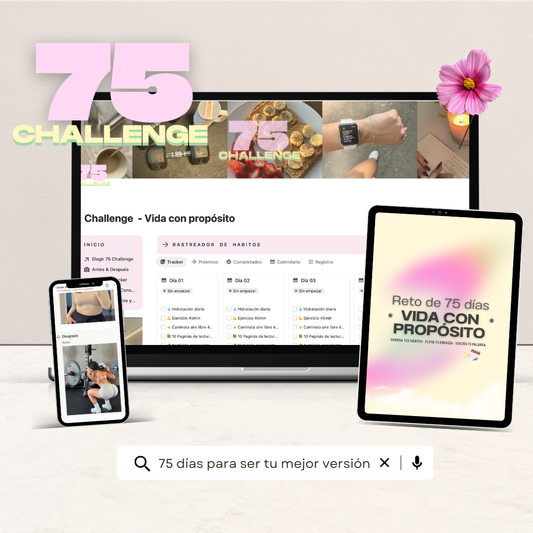 RETO DE 75 DÍAS - PARA SER TU MEJOR VERSIÓN